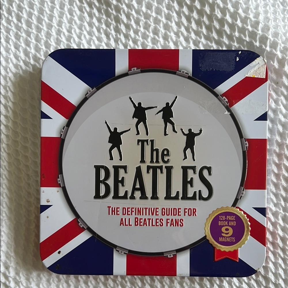 The Beatles Red, Blue, White Collectible Tin